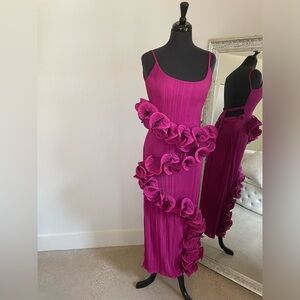 RENDOLL Abba Backless Dress - Pink